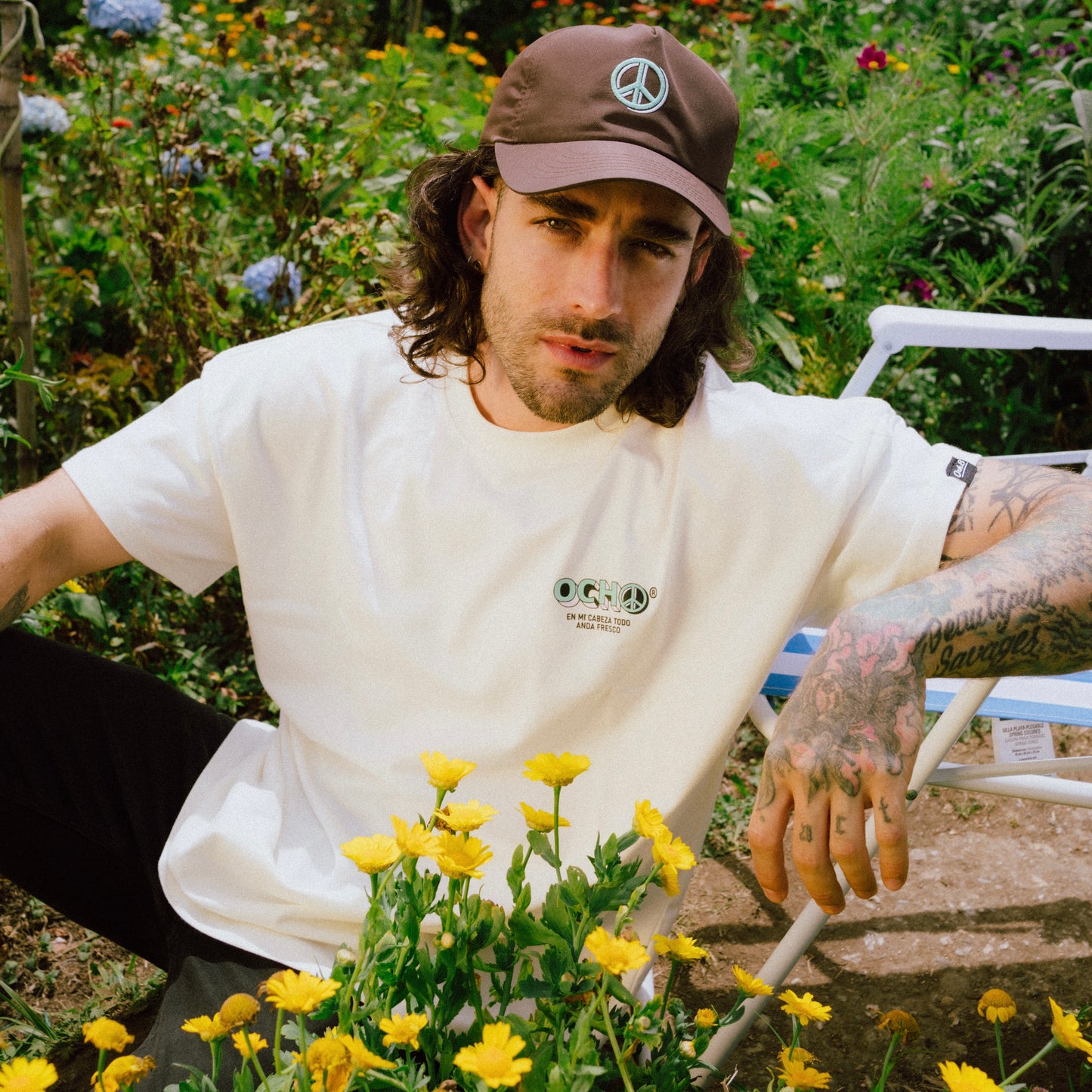 Gorra desestructurada "Paz Mental"