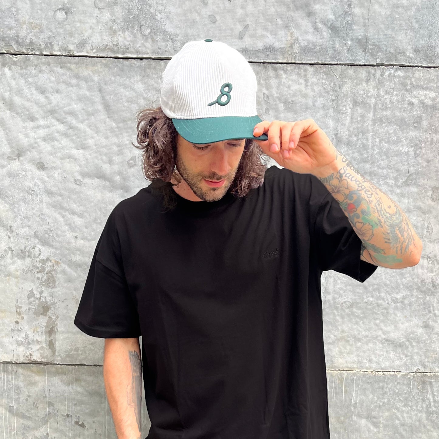Gorra Logo 8 Corduroy