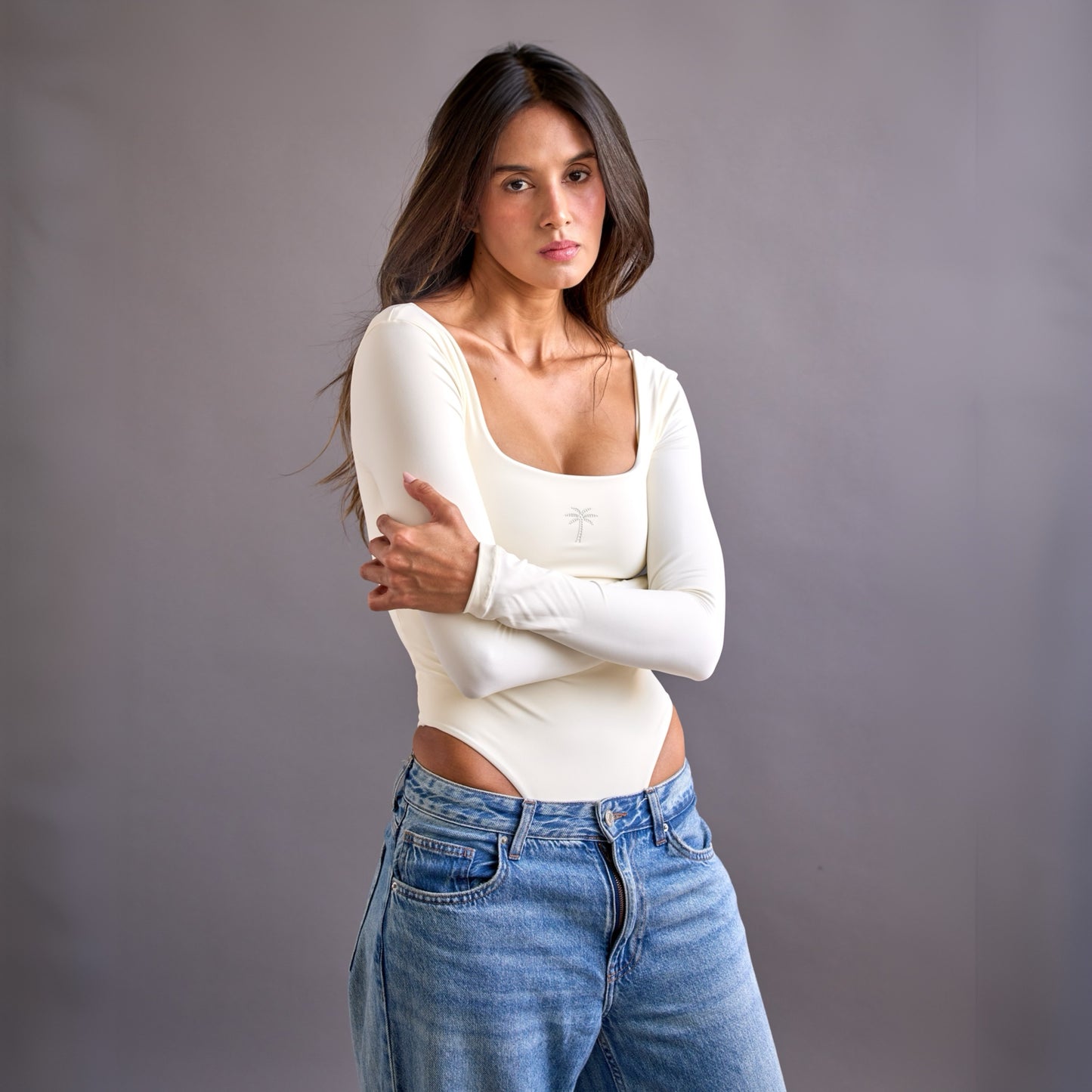 Bodysuit (VB) Palm 3 Marfil