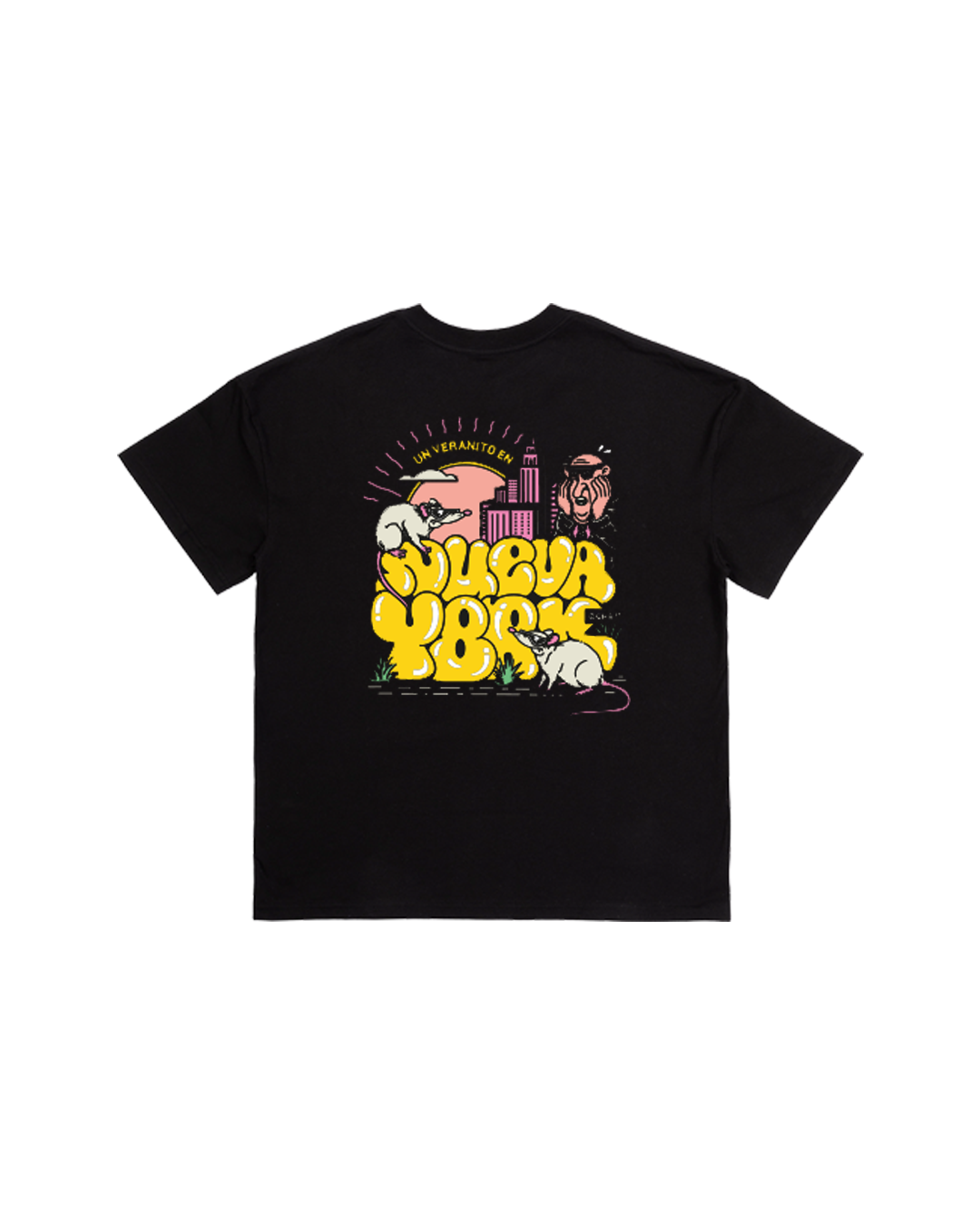 Un Verano en Nueva York Camiseta Graffity